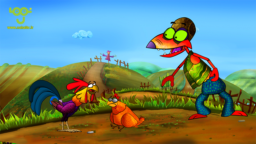 The Clever Rooster and The Cunning Fox